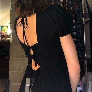 Casual Black Dress